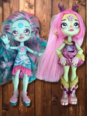 Magic Mixies Pixlings Deerlee Marena Doll Lot Moose Toys